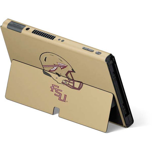 Florida State University FSU Helmet Nintendo Switch OLED (2021) Skin